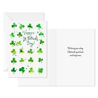 Embellished Shamrocks St. Patrick's Day Cards, Pack of 6 for only USD 6.99 | Hallmark