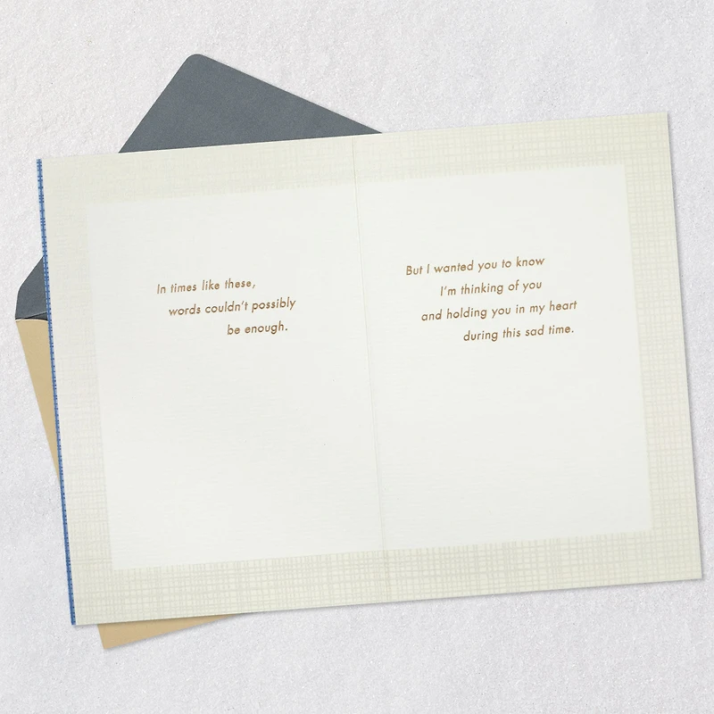 Holding You in My Heart Sympathy Card for only USD 5.59 | Hallmark