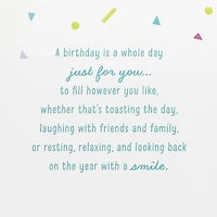 Celebrating You Sequin Balloons Birthday Card for Family for only USD 7.99 | Hallmark