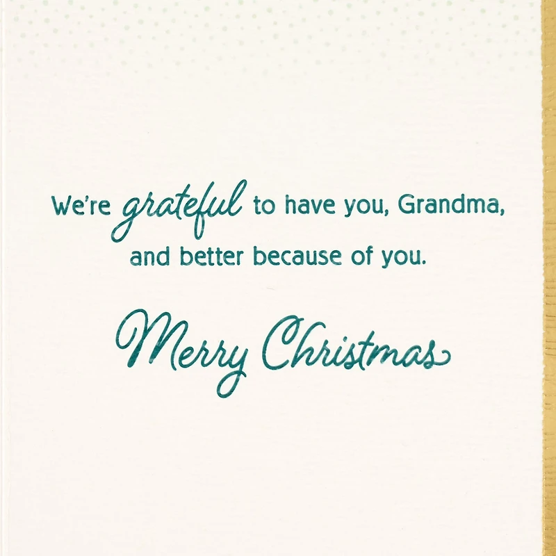 A Thousand Touches That Say Love Christmas Card for Grandma for only USD 5.99 | Hallmark