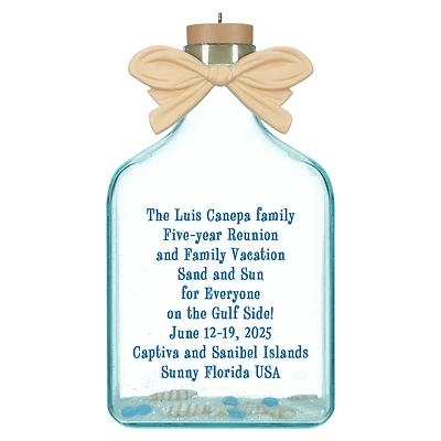 A Day at the Beach Personalized Ornament, Custom Text for only USD 34.99 | Hallmark