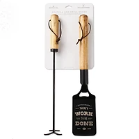 Yellowstone Work to Be Done Spatula and Branding Iron Grill Set for only USD 39.99 | Hallmark