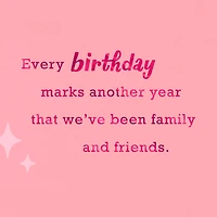 Cheers to Being Family and Friends Birthday Card for Sister for only USD 2.99 | Hallmark