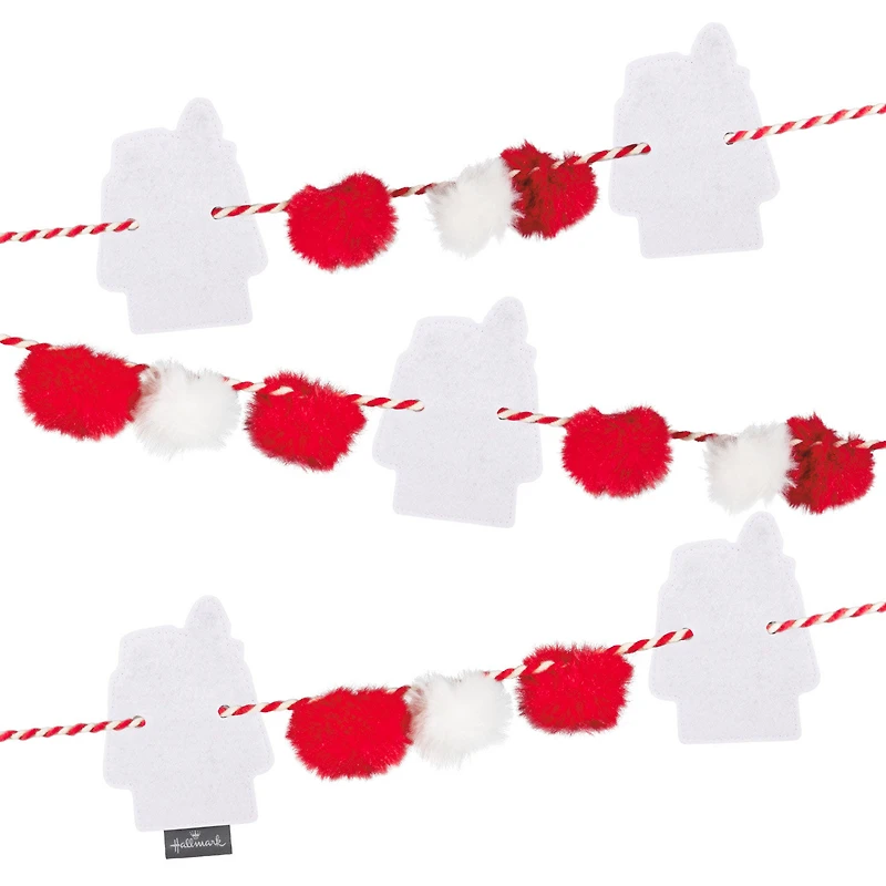 Peanuts® Snoopy Doghouse Fabric Hallmark Garland, 72" for only USD 14.99 | Hallmark