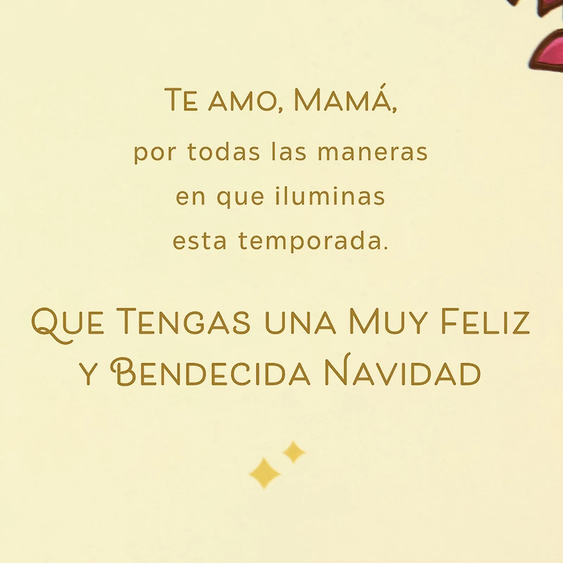 Love How You Live Your Life With Jesus Religious Spanish-Language Christmas Card for Mom for only USD 7.59 | Hallmark