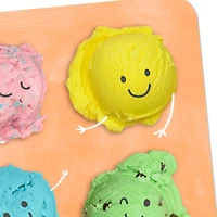 Smiling Ice-Cream Scoops Blank Card for only USD 2.99 | Hallmark