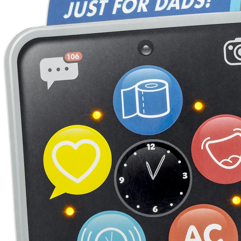 Smartwatch Just for Dads Funny Father's Day Card With Sound and Light for only USD 9.99 | Hallmark