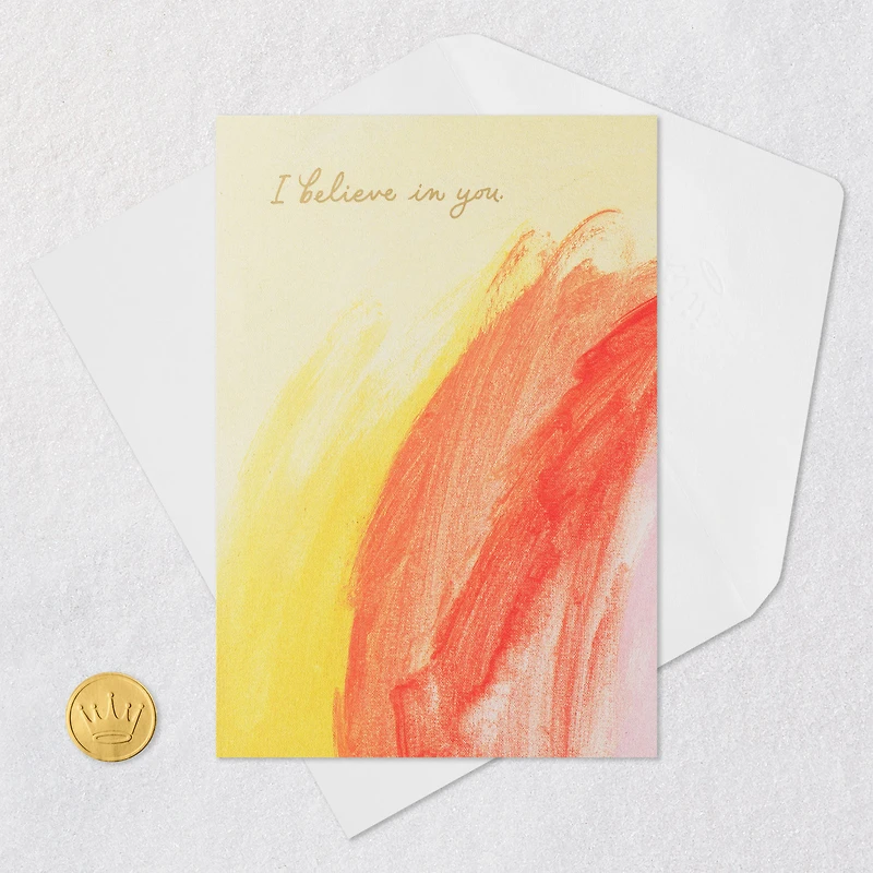 ArtLifting I Believe in You Encouragement Card for only USD 3.99 | Hallmark