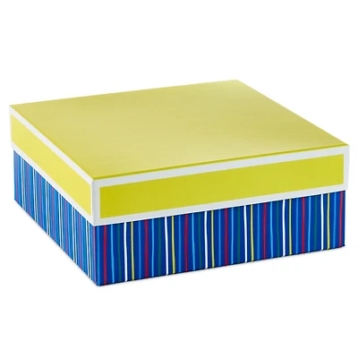 10" Square Vertical Stripes Gift Box for only USD 10.99 | Hallmark