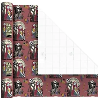 Disney Tim Burton's The Nightmare Before Christmas 3-Pack Wrapping Paper Mini Roll Bundle, 45 sq. ft. total for only USD 11.99 | Hallmark