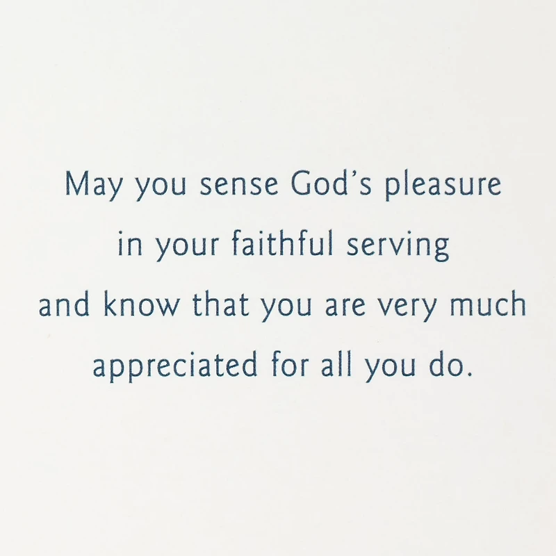 With Appreciation for Your Ministry Religious Thank You Card for only USD 3.59 | Hallmark