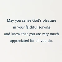 With Appreciation for Your Ministry Religious Thank You Card for only USD 3.59 | Hallmark