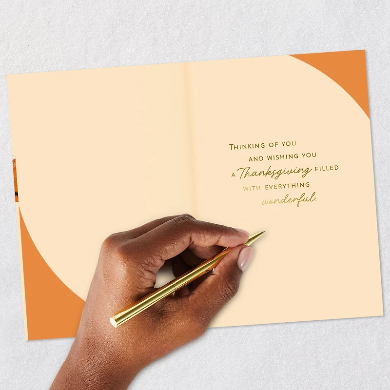 A Day Filled With Everything Wonderful Thanksgiving Card for only USD 2.99 | Hallmark