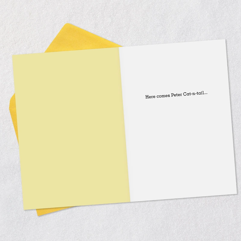 Peter Cat-n-tail Funny Easter Card for only USD 3.69 | Hallmark