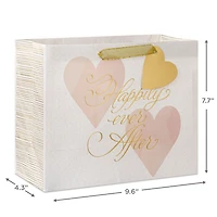 7.7" Happily Ever After Medium Horizontal Gift Bag for only USD 3.99 | Hallmark