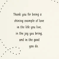 Grateful for Your Shining Example Mother's Day Card for Aunt for only USD 5.99 | Hallmark