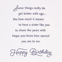 How Special You Are to Me Birthday Card for Sister for only USD 6.99 | Hallmark