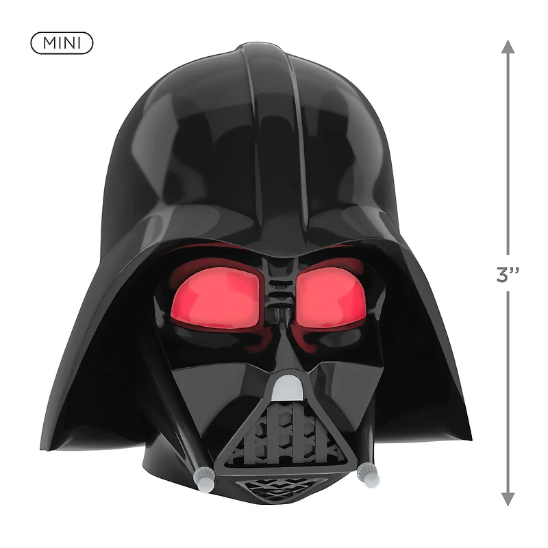 Mini Star Wars™ Darth Vader™ ShowToppers Musical Tree Topper With Light, 3" for only USD 37.99 | Hallmark