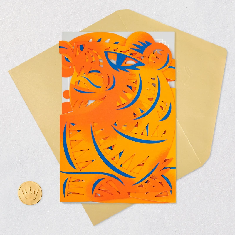 Year of the Tiger Chinese Zodiac Birthday Card for only USD 6.99 | Hallmark