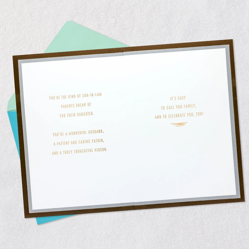 Easy to Call You Family Birthday Card for Son-in-Law for only USD 6.59 | Hallmark