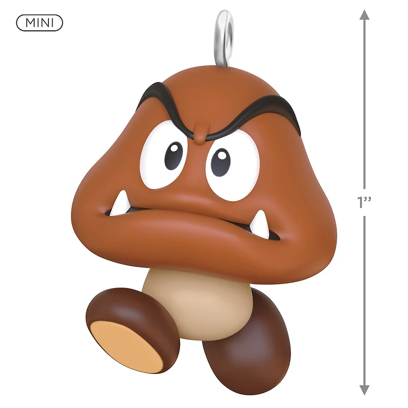 Mini Nintendo Super Mario™ Goomba Ornament, 1" for only USD 12.99 | Hallmark