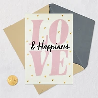 Love and Happiness Wedding Card for Couple for only USD 5.59 | Hallmark
