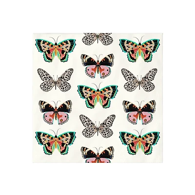 Butterflies on White Cocktail Napkins, Set of 16 for only USD 4.49 | Hallmark
