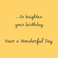 Sending You Sunny Thoughts Birthday Card for only USD 0.99 | Hallmark