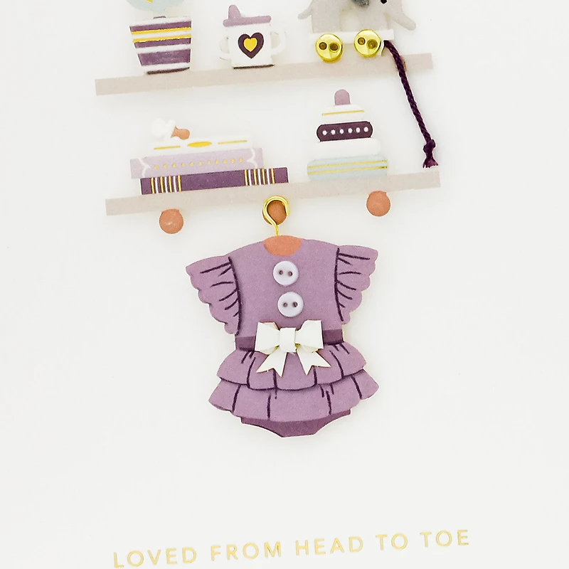 Loved from Head to Toe New Baby Girl Card for only USD 8.59 | Hallmark