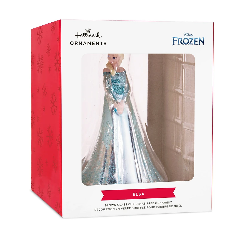 Disney Frozen Elsa Blown Glass Hallmark Ornament for only USD 14.99 | Hallmark