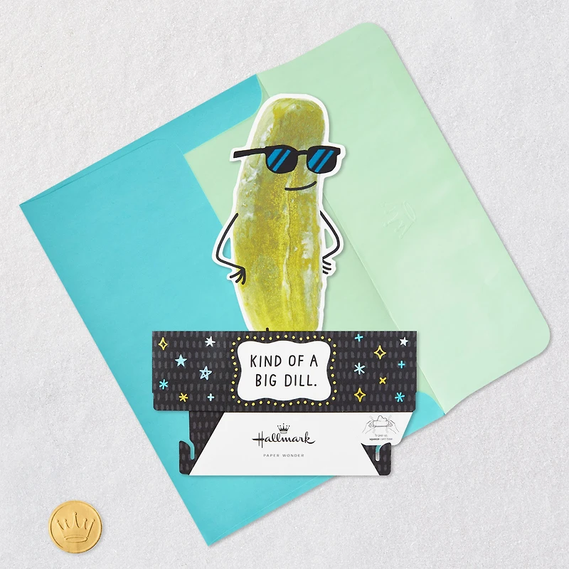 You're a Big Dill Funny Pop-Up Card for only USD 7.99 | Hallmark