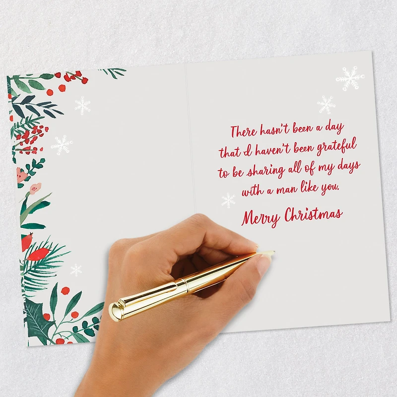 Grateful to Share All My Days With You Christmas Card for Husband for only USD 2.99 | Hallmark