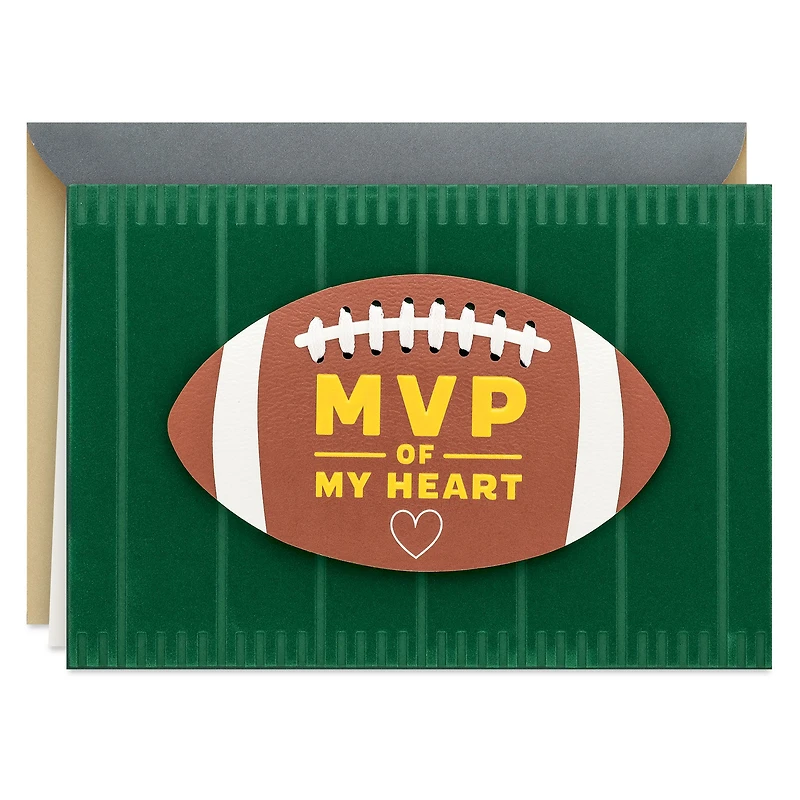 MVP of My Heart Football Romantic Father's Day Card for only USD 8.99 | Hallmark