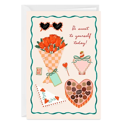 Be Sweet to Yourself Custom Valentine's Day Card for only USD 4.99 | Hallmark