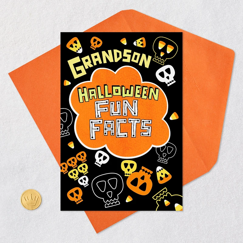 Fun Facts Halloween Card for Grandson for only USD 0.99 | Hallmark