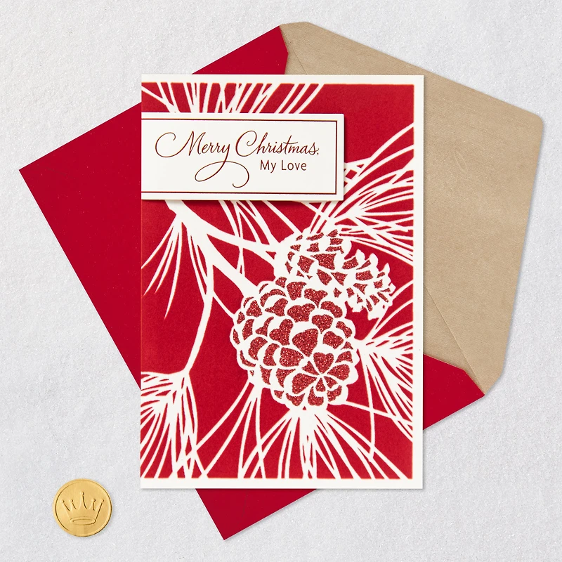 So Thankful for Your Love Romantic Christmas Card for only USD 7.59 | Hallmark
