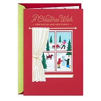 Love and Happy Wishes Christmas Card for Sister and Family for only USD 5.59 | Hallmark