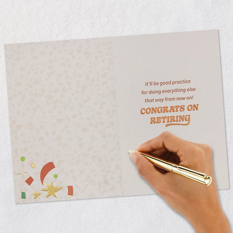 Open at Your Leisure Funny Retirement Card for only USD 5.99 | Hallmark