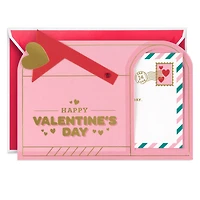 Sending Love Your Way Paper Craft Valentine's Day Card With Mini Card for only USD 5.99 | Hallmark