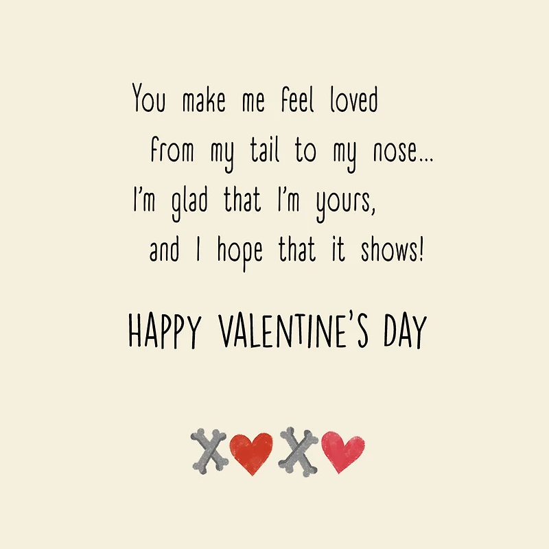 Woof You So Much Valentine's Day Card From the Dog for only USD 2.50 | Hallmark