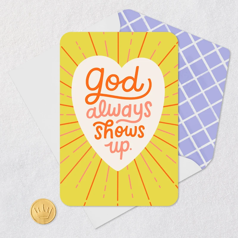 God Always Shows Up Blank Card for only USD 2.99 | Hallmark