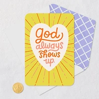 God Always Shows Up Blank Card for only USD 2.99 | Hallmark