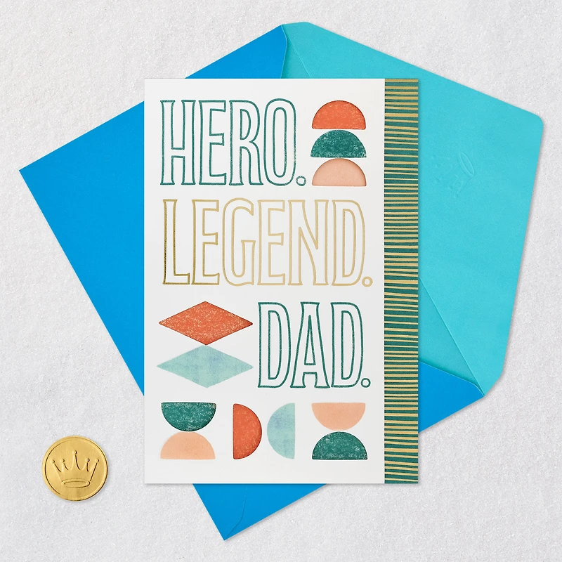 Hero, Legend, Dad Father's Day Card for only USD 6.59 | Hallmark