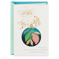 Beautiful Things and Beautiful Moments Christmas Card for Sister for only USD 3.99 | Hallmark