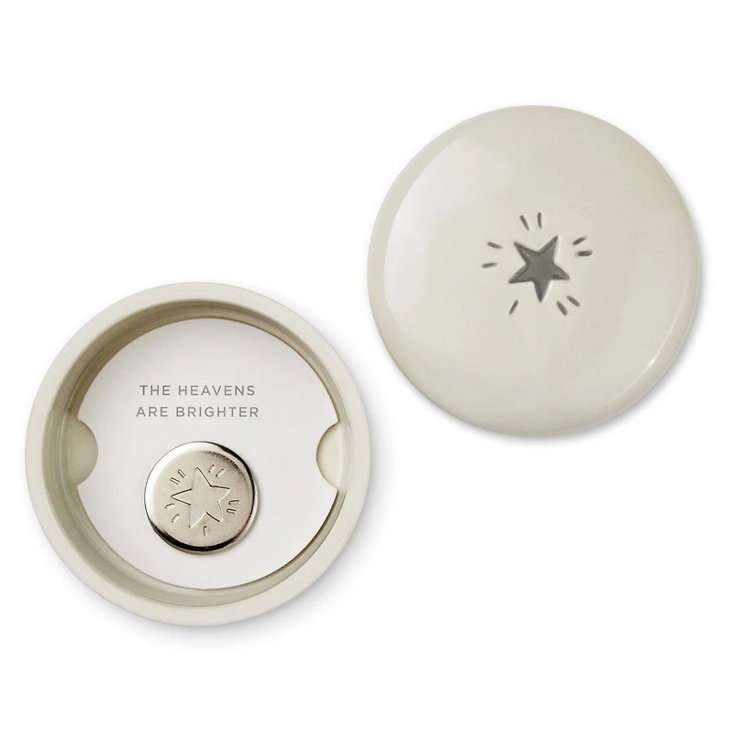 Heavenly Star Lidded Trinket Dish With Token for only USD 22.99 | Hallmark
