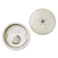 Heavenly Star Lidded Trinket Dish With Token for only USD 22.99 | Hallmark