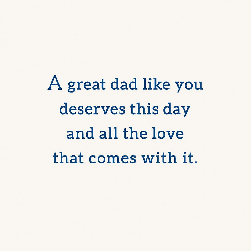 Happy Dad Day Gift Card Greeting Father's Day Card for only USD 4.99 | Hallmark