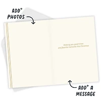 Simple Gold Border Custom Christmas Card for only USD 4.99 | Hallmark