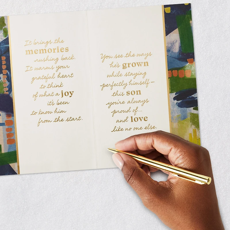 You've Grown While Staying Perfectly Yourself Birthday Card for Son for only USD 9.59 | Hallmark