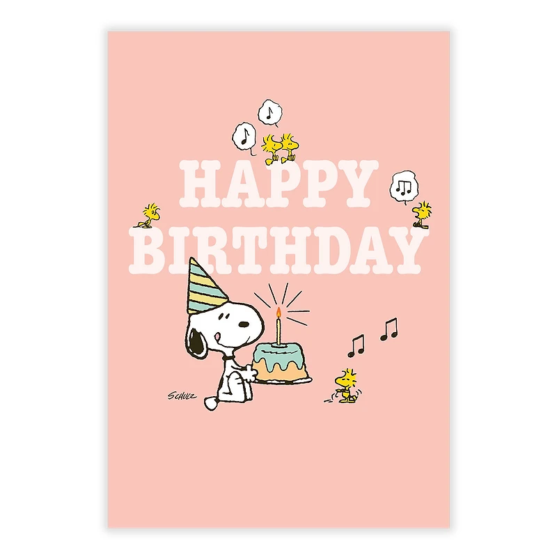 Peanuts® Cute Snoopy Party Custom Birthday Card for only USD 4.99 | Hallmark